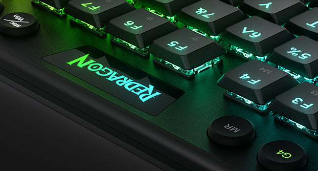 Redragon K621 Horus TKL Wireless RGB  Low Profile Mechanical Keyboard Wired 80% Ultra-Thin Bluetooth Red/Brown/Blue Switches