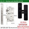 New RAYKUBE K11 TT Lock Bluetooth Biometric Fingerprint Lock Electric Door Lock With Password/Keyless /IC Card/APP Remote Unlock