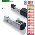 RAYKUBE L31 Tuya BLE Smart Fingerprint Electronic Door Lock Cylinder Lock With Tuya/ Smart Life APP Keys IC Card/NFC Unlock
