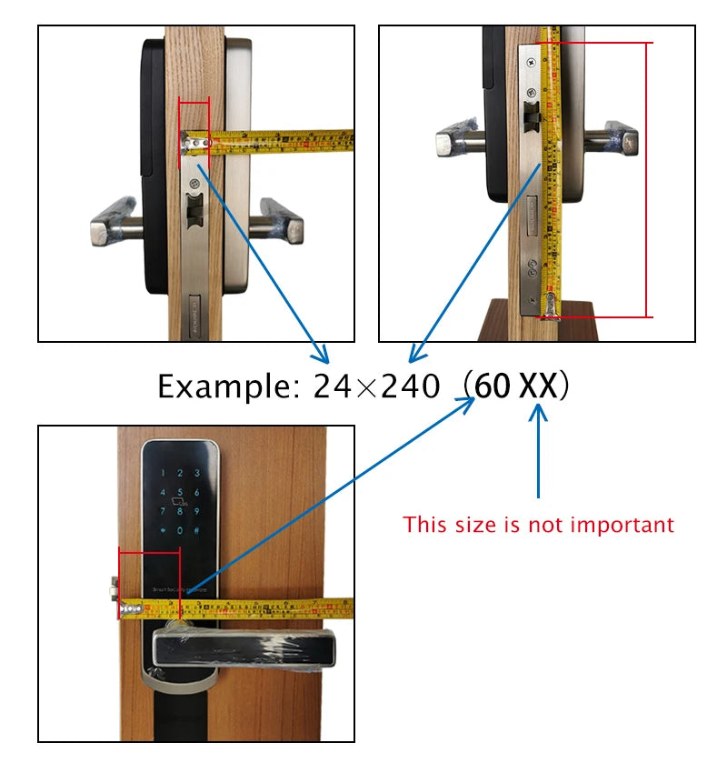 Stainless steel Waterproof biometric fingerprint door Lock electronic Smart door lock RFID Card lock For Aluminum Glass Door
