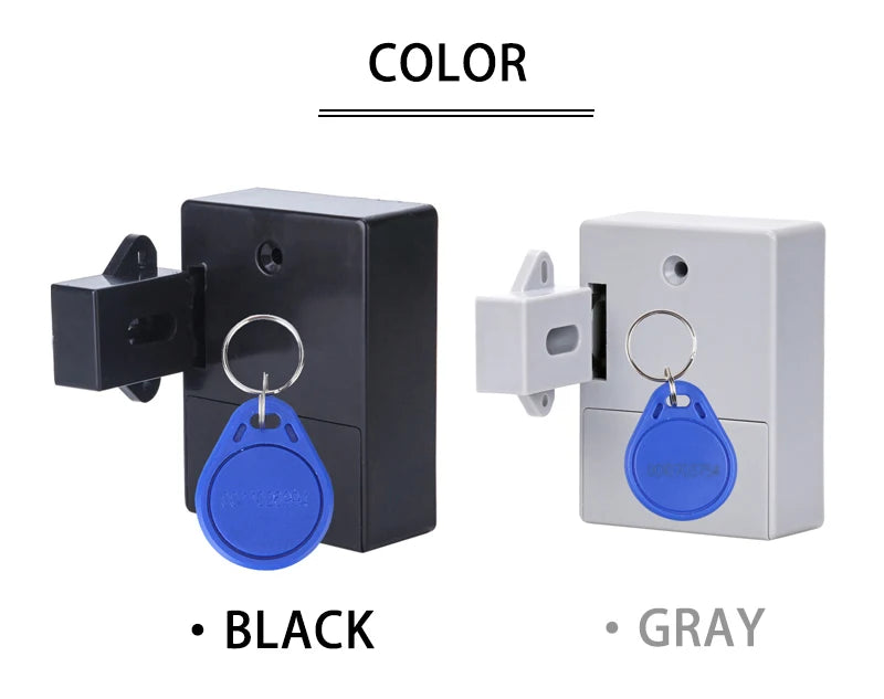 KAK Sensor Lock EMID IC Card Sensor Digital Drawer Card Lock DIY Intelligent Electronic Invisible Hidden Cabinet Lock Hardware