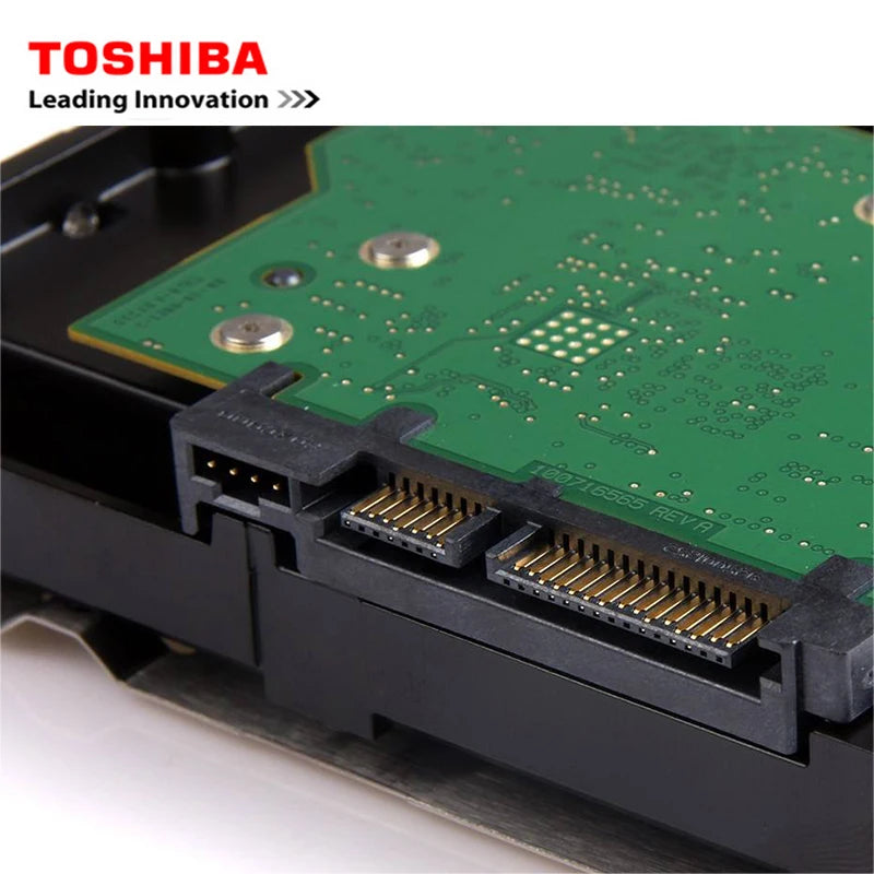 Toshiba brand 500GB desktop computer 3.5" internal mechanical hard disk SATA3 3-6Gb / s HDD 32MB Cache 500GB 7200RPM buffer