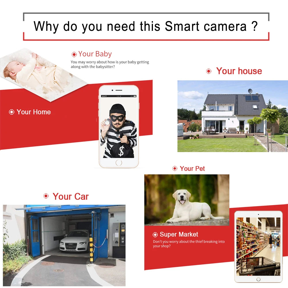 JIENUO Wireless IP Camera 5MP HD Audio Cctv Security Outdoor Waterproof 1080P Night Vision Surveillance Onvif Wifi Home Cam RTSP
