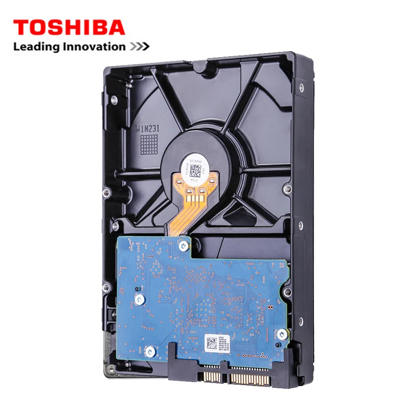 Toshiba brand 500GB desktop computer 3.5" internal mechanical hard disk SATA3 3-6Gb / s HDD 32MB Cache 500GB 7200RPM buffer