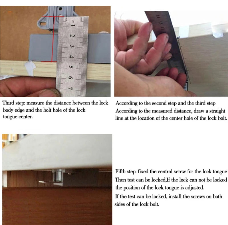 KAK Sensor Lock EMID IC Card Sensor Digital Drawer Card Lock DIY Intelligent Electronic Invisible Hidden Cabinet Lock Hardware