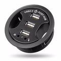 USB 3.0 HUB Adapter Charging Mount Desk 3/4-Port USB 3.0 Hub With External Stereo Sound Adapter Combo SD Card Reader