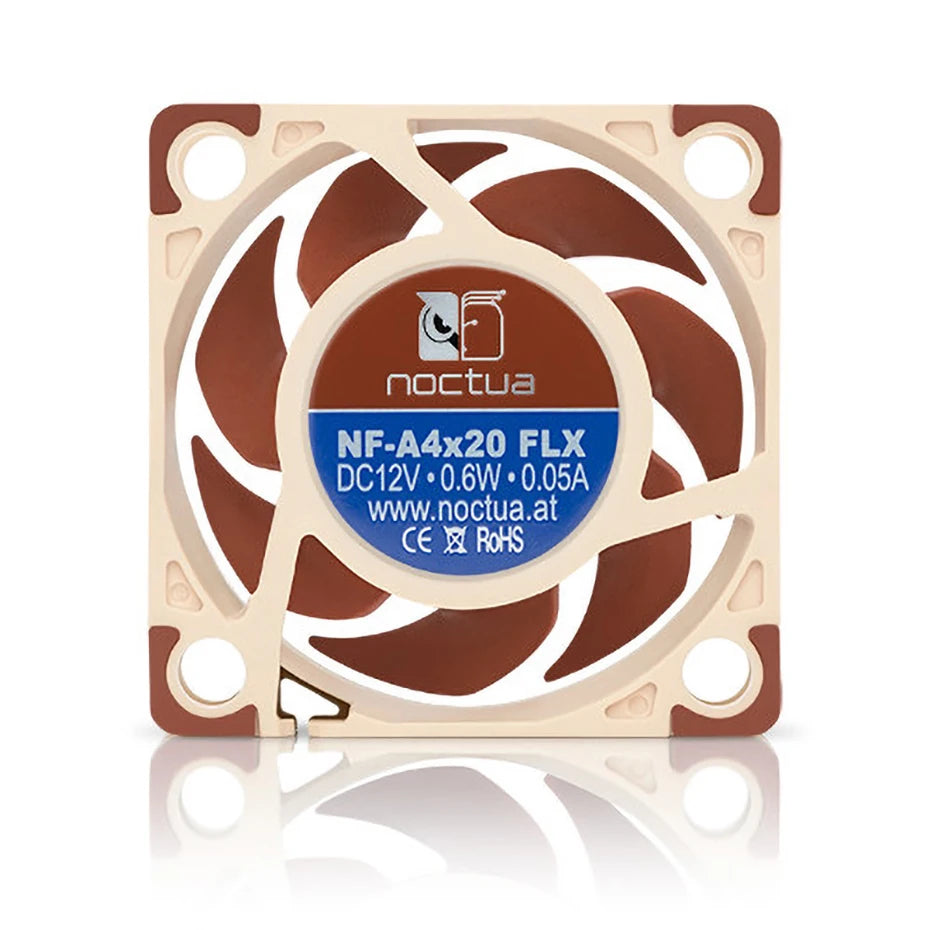 Noctua NF-A4x20 40mm CPU Cooler Fan 12V 5V PWM/FLX CPU Cooling Fan Chassis Radiator Replace Case Fans