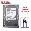 Toshiba brand 500GB desktop computer 3.5" internal mechanical hard disk SATA3 3-6Gb / s HDD 32MB Cache 500GB 7200RPM buffer