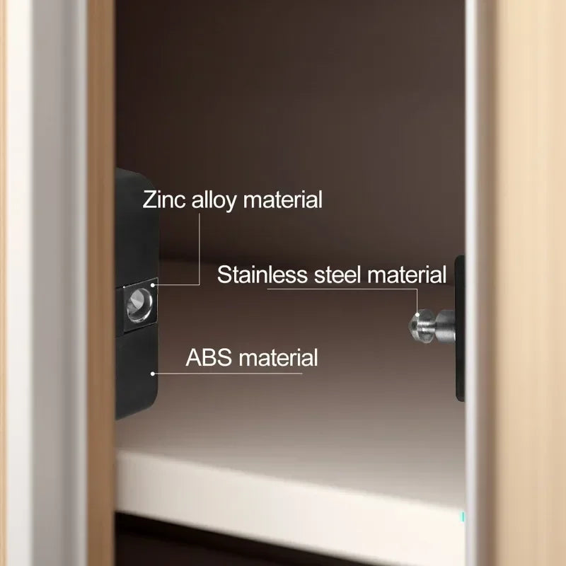 Tuya Bluetooth Smart Wood Cabinet Lock App Remote Control Monitoring Keyless IC Card Unlock Door Locker Furniture Drawer