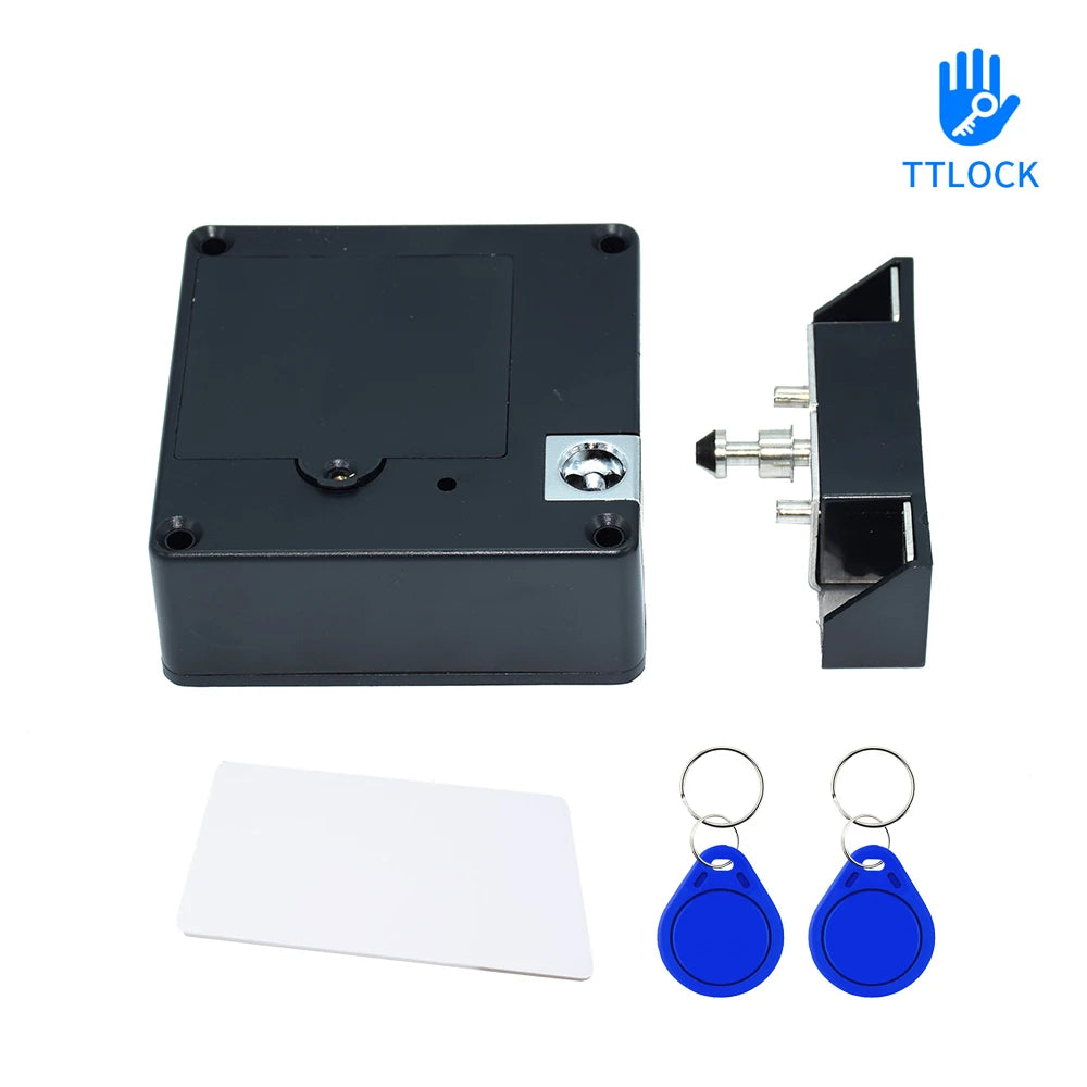 TTLock TTHotel APP Smart Cabinet Drawer Card Sensing Lock Invisible Hidden Installation
