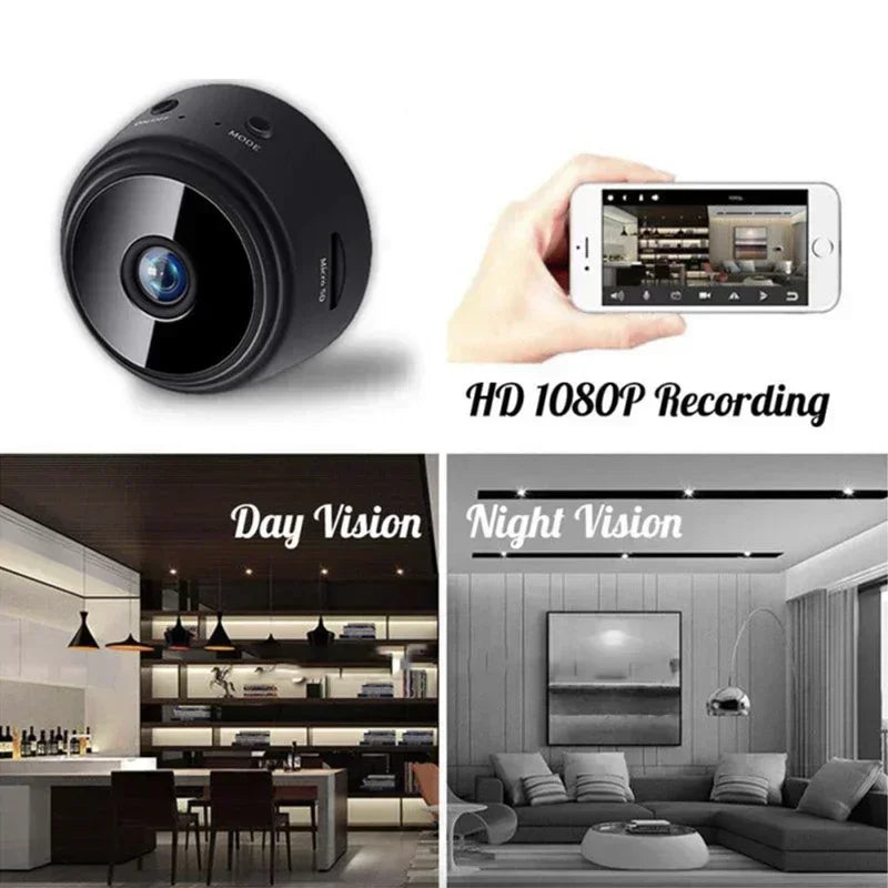 A9 Wifi Mini Camera 1080P Security Monitoring Wireless Remote Night Vision Video Surveillance Smart Home Mini DV Cam HD Camera