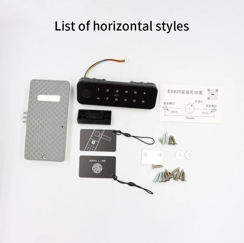 Smart Drawer Lock Invisible Electronic RFID 13.56MHz IC Cabinet Lock Unlock Intelligent Keyless Sensor Lock Easy To Install