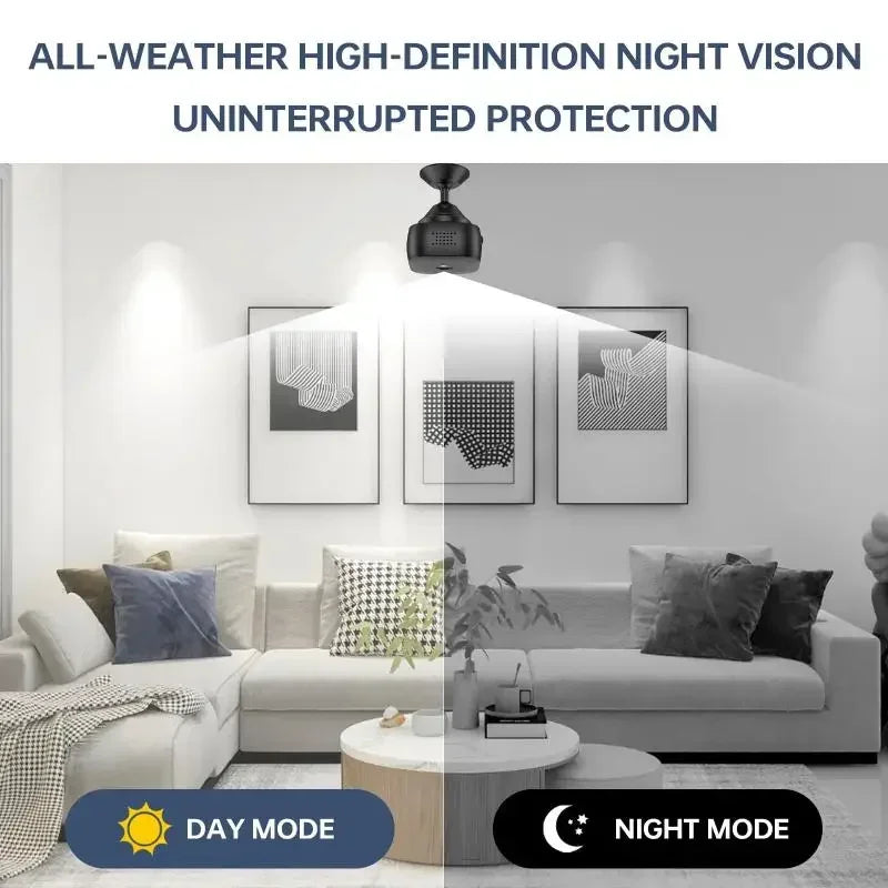 New 4K Security Camera Mini Full Color Night Vision HD WiFi Monitor Waterproof Motion Detect Surveillance mini Camera 2026