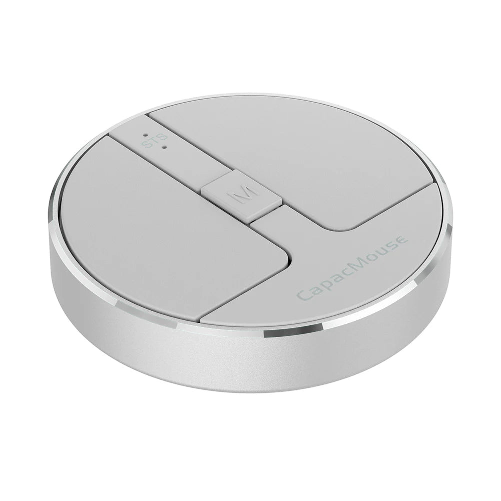 Wireless Mouse 3 Mode Bluetooth5.2/2.4G/USB Mini Capacitive Mice Ultra Thin Wireless Computer Mouse Adjustable DPI for PC Laptop