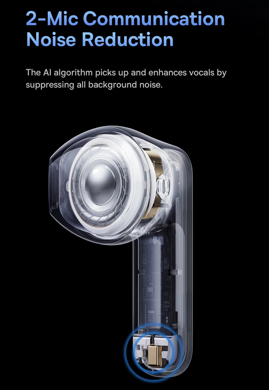 Baseus Bowie E5x True Wireless Earbuds Bluetooth 5.3 Semi-in-Ear Earphones 4-Mic AI ENC 25H Playtime Ear buds