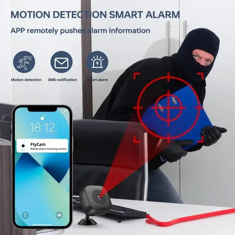 New 4K Security Camera Mini Full Color Night Vision HD WiFi Monitor Waterproof Motion Detect Surveillance mini Camera 2026