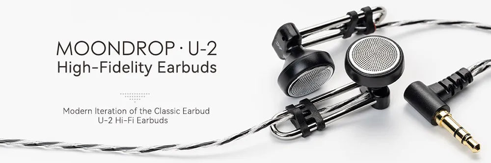 MOONDROP CHU II High Performance Dynamic Driver IEMs Interchangeable Cable in-Ear Headphone