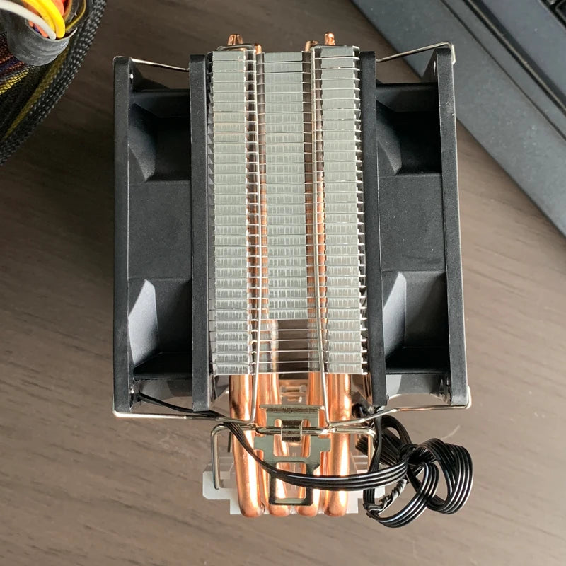 X99 CPU Air Cooler 2/4 Heat pipes 3PIN/4PIN Quiet CPU RGB Cooling Fan For Intel LGA 775 1366 1151 1155 1200 1700 2011 AM4 AM5