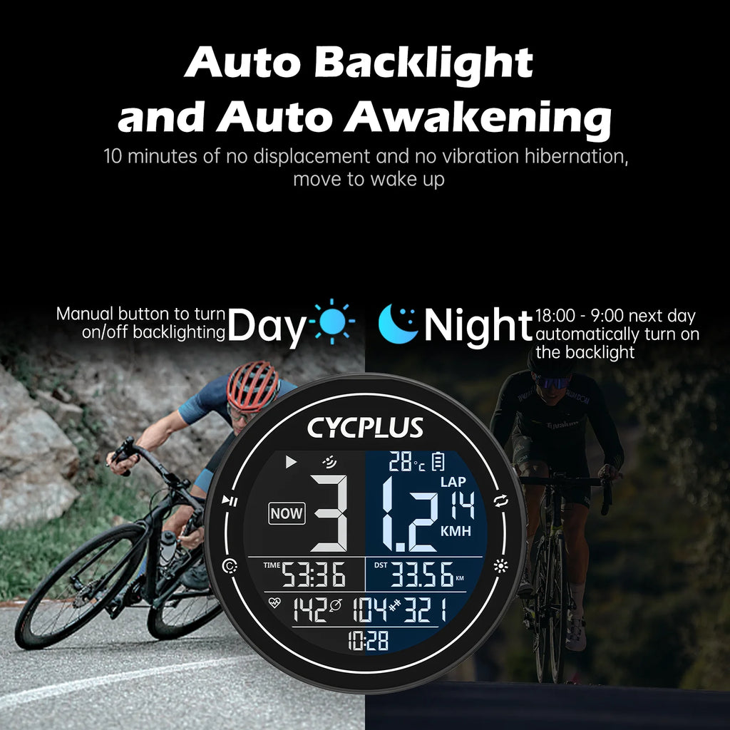 CYCPLUS M2 Wireless GPS Bicycle Computer ANT+ Bluetooth Cycling Road Bike MTB Waterproof Speed Meter Cadence Power Accessories
