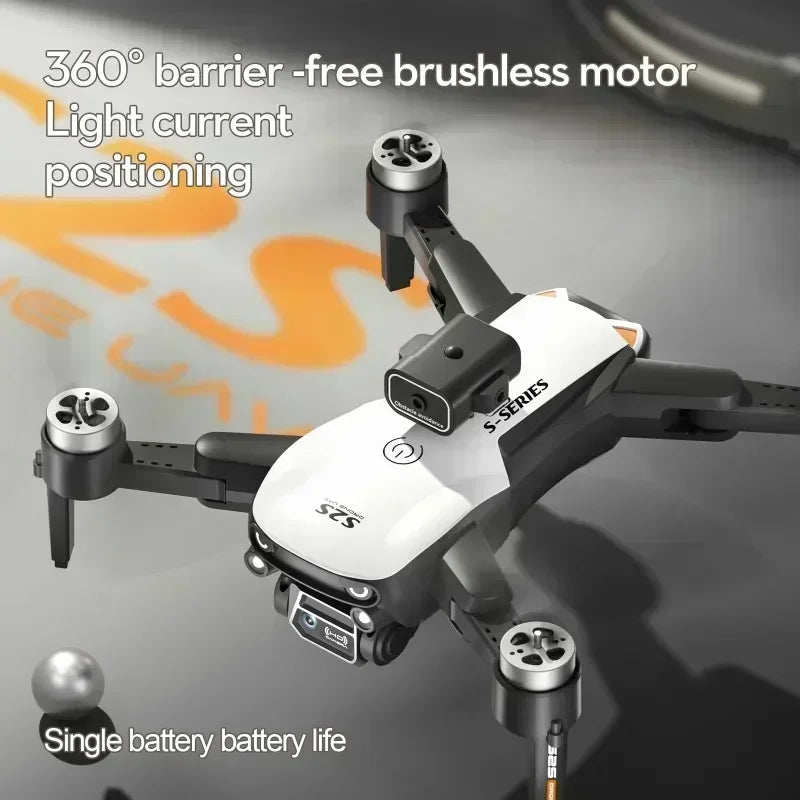 S2S Mini Drone 8K Professional HD Dual Camera Obstacle Avoidance Brushless Motor Foldable Rc Quadcopter Toys Gifts MIJIA