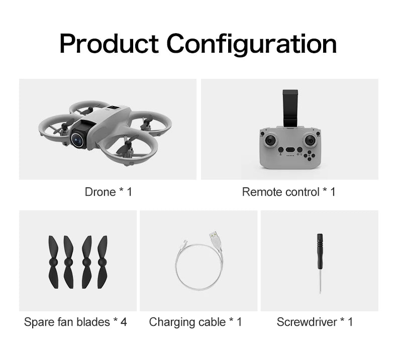 T3/GT3 HD Mini Ultra-Light Drone With Optical Flow & Wifi Image Transmission Obstacle Avoidance Remote Control Quadcopter Toys