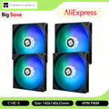 Thermalright TL-C14C-S 1/2/3/4/5PCS Computer Case Air Cooling Fan ARGB 140mm Pc Fans High Performance/LCP Noise Reduction 4PIN