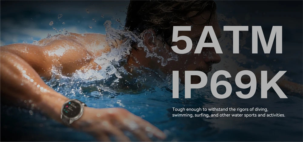 Outdoor Tactical GPS Smart Watch Offine Map Compass Heart Rate Monitor Fitness Tracker 5ATM Waterproof Adventure Sports Watches