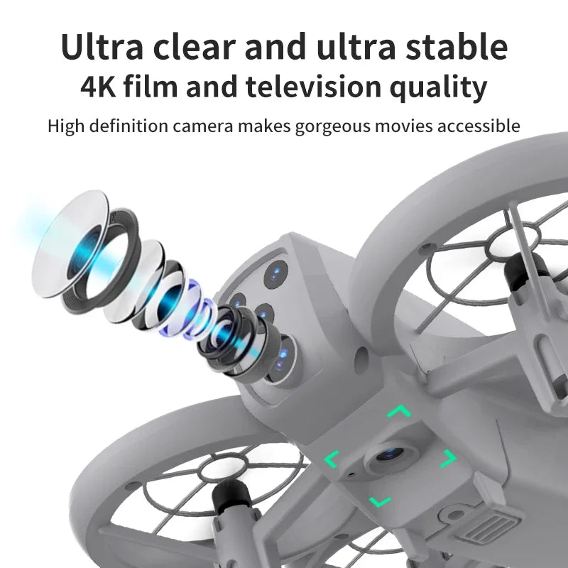 Mini Drones Children Toys 2.4G Rc Quadcopters with Camera Racing Drone Remote Control Aircraft LED Lights Rc Drone Toys for Boys