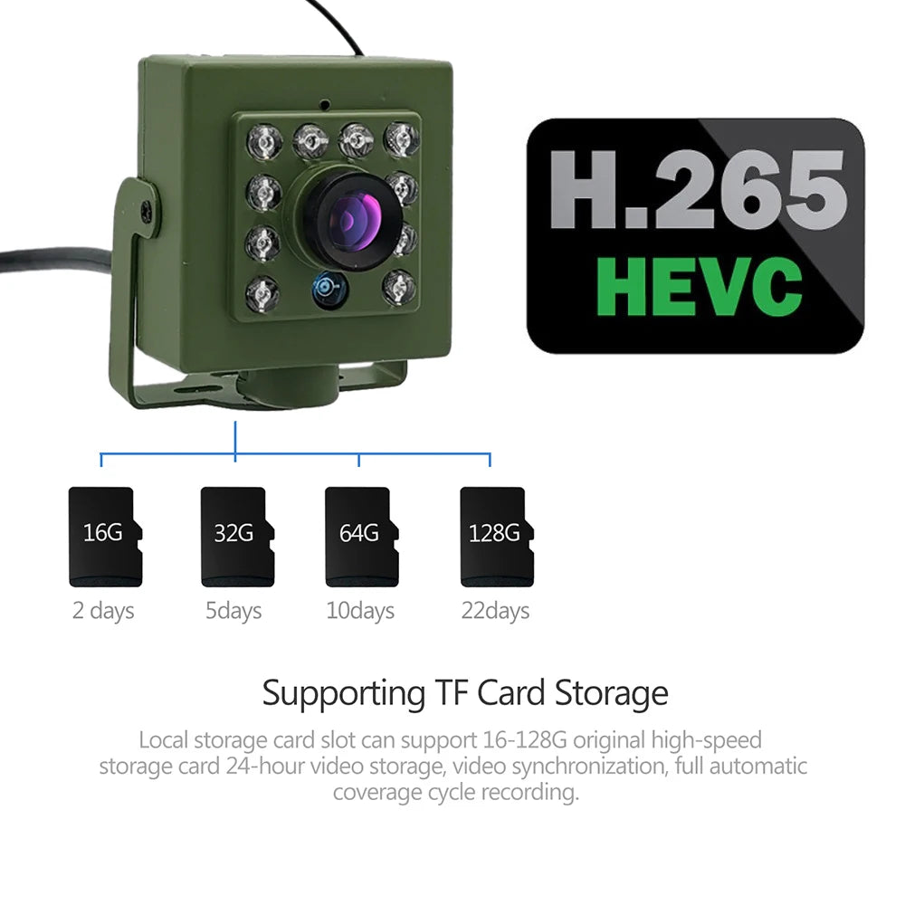 Bird Watching Camera Wireless Wild Wifi Bird Nest Green Box Kit 5M Wire Night Vision 5MP 2MP P2P Audio Mini IPC In the birdcage
