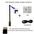 4K HD mini WiFi camera, supports remote viewing, motion detection, DIY small home nanny style HD wireless camera