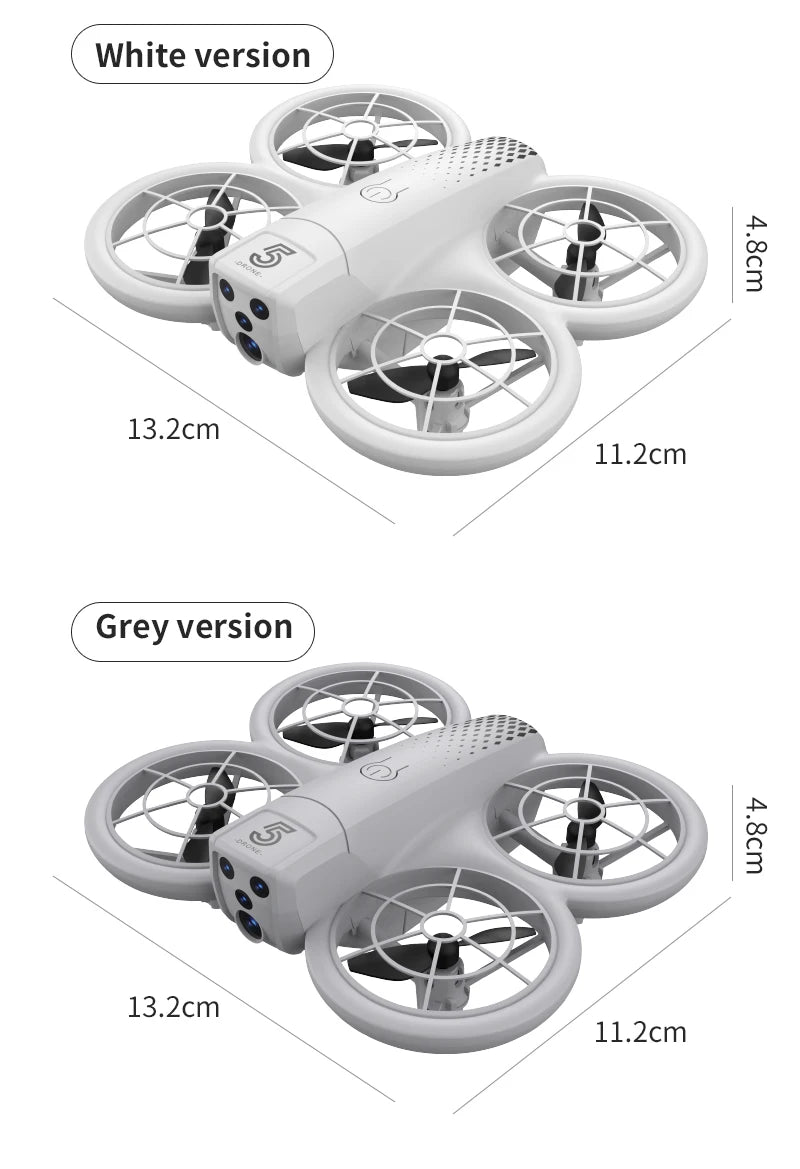 Mini Drones Children Toys 2.4G Rc Quadcopters with Camera Racing Drone Remote Control Aircraft LED Lights Rc Drone Toys for Boys