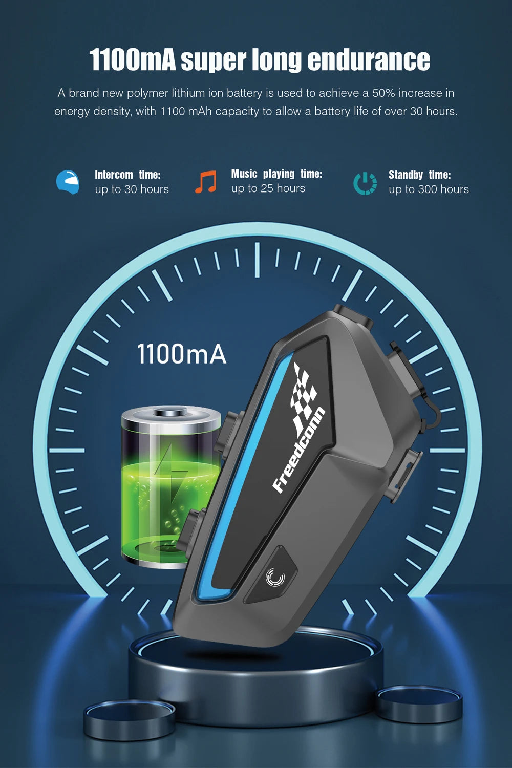 Motorcycle Intercom Bluetooth Helmet Headset Freedconn FX 10 Riders Pair Other Brands Motorbike Interphone Speaker Communicator