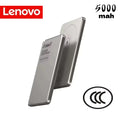 Lenovo 5000mAh Wireless Power Bank Qi2 Ultra Slim For Magsafe Fast Charge High Capacity Back clip Battery For iPhone Samsung