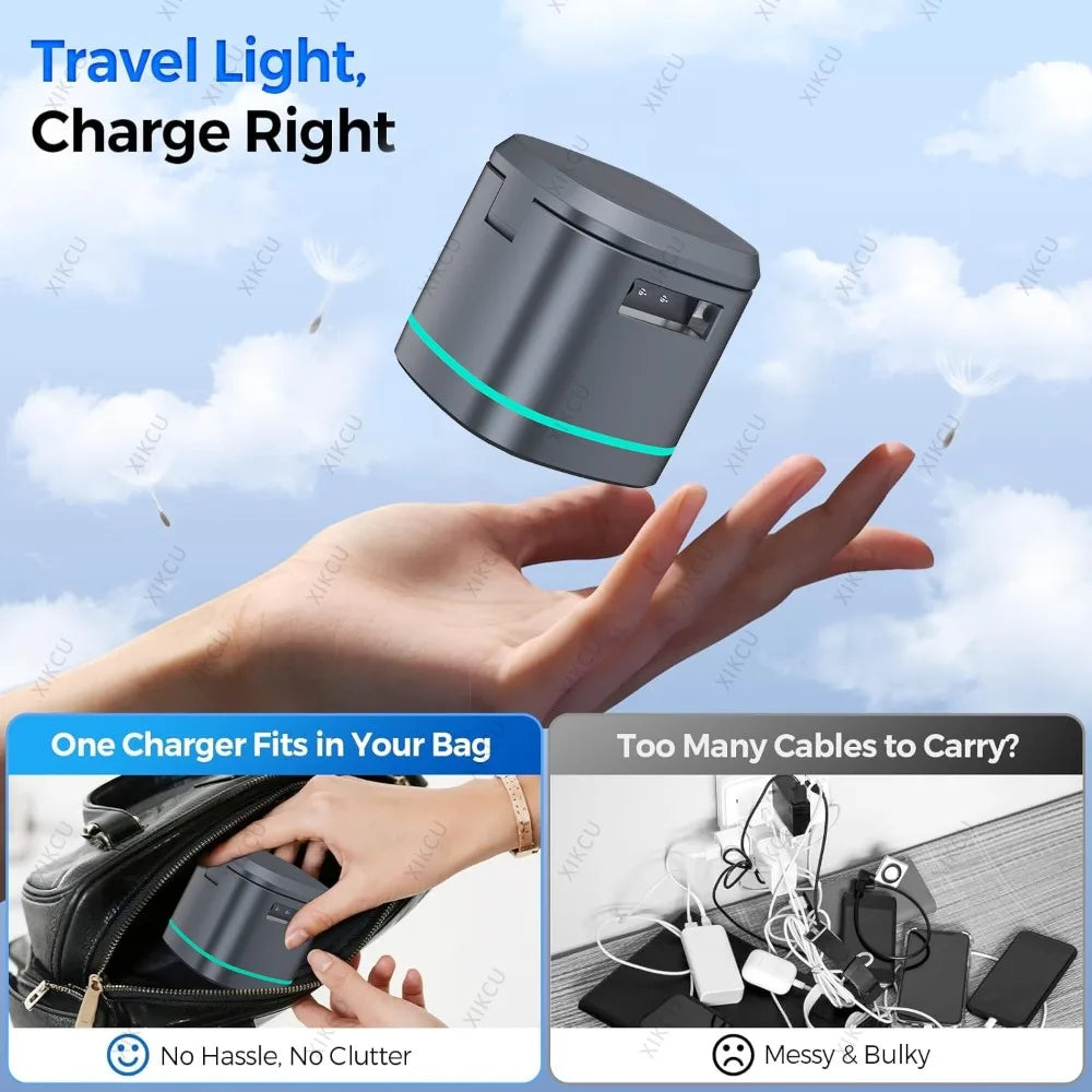 3 IN 1 15W Magnetic Wireless Charger Stand For Magsafe iPhone 17 16 Pro Max 15 14 13 12 Apple Watch 11 Airpods Pro Fast Charging