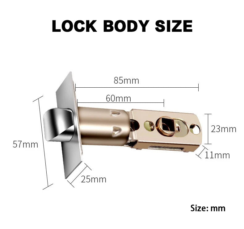 CDOK 2025 New M6 Tuya Bluetooth smart lock, door lock, fingerprint lock, password lock, multiple unlocking methods