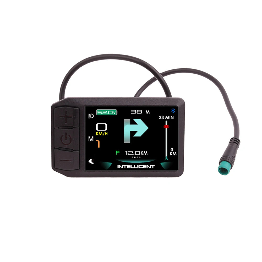 Electric Bicycle Instrument, 5S UART Protocol, LCD 600C 860C P860C Display,For Mate E-bike 5Pin Male , Motor Kit, 500MM
