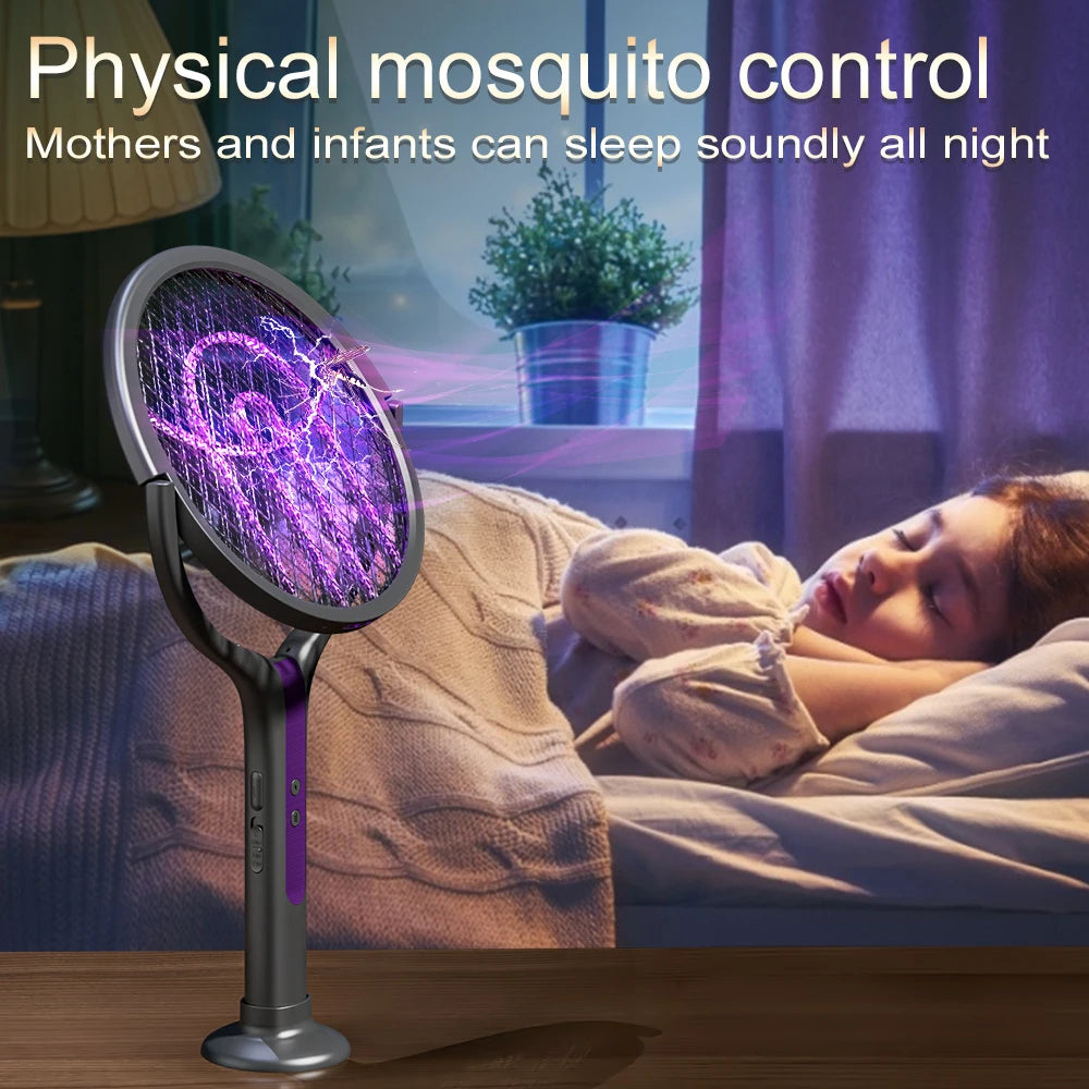 2-in-1 multi functional mosquito killer multi functional electric fly mosquito killer lamp angle retractable USB reactive