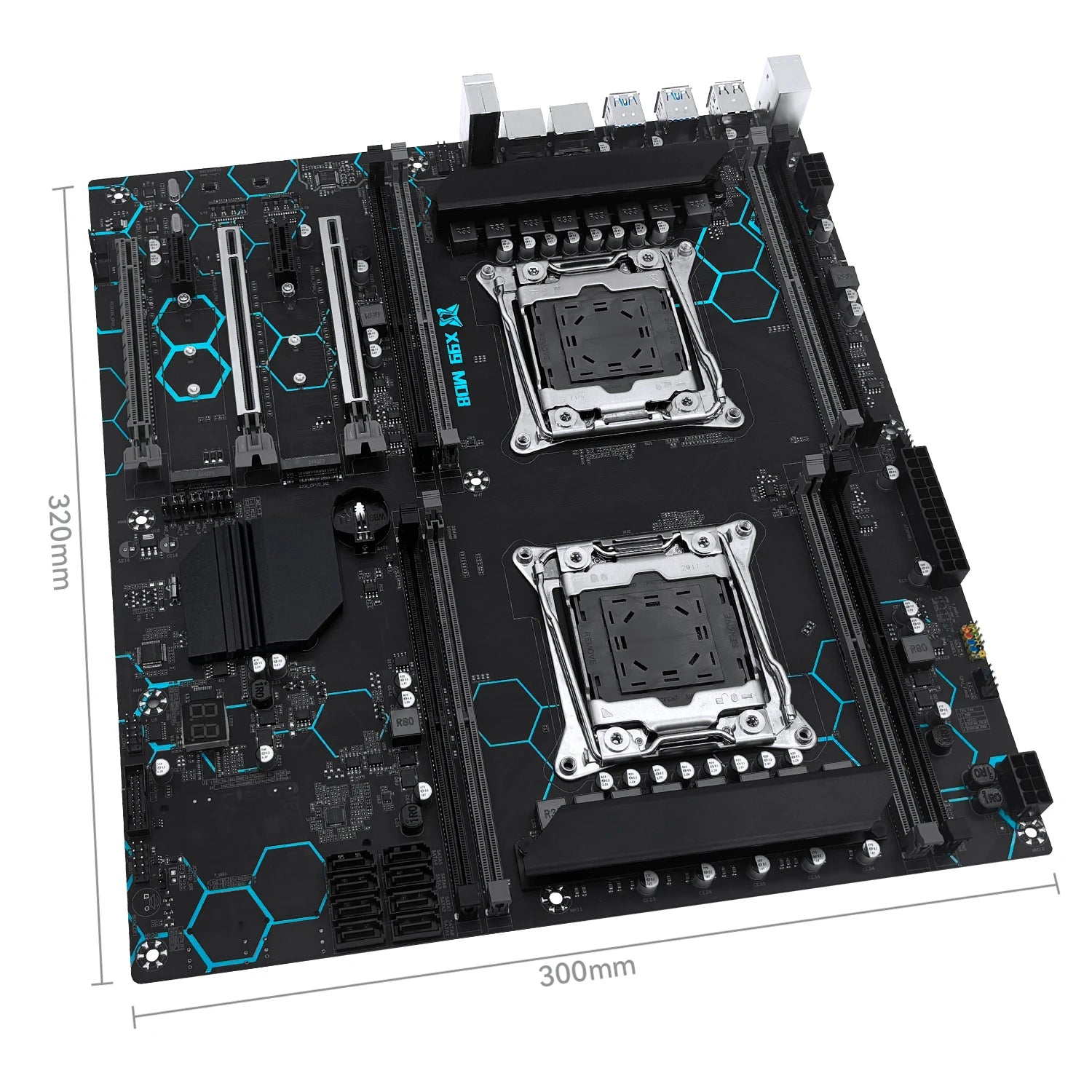 MACHINIST X99 MD8 Dual CPU Motherboard Optional  Kit Set lntel Xeon E5 2680 V4 LGA2011-3 DDR4 32GB RAM C612 chip Server Computer