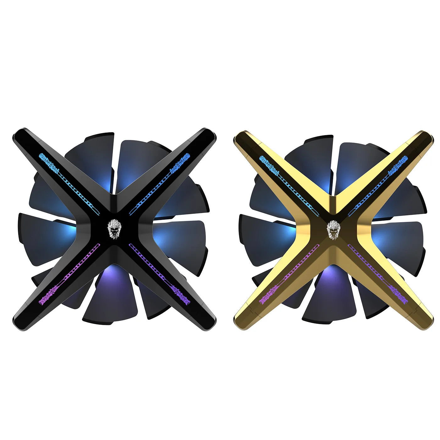 ALSEYE X12 Case cooling fan ARGB light synchronization PWM temperature control Silent frameless fan