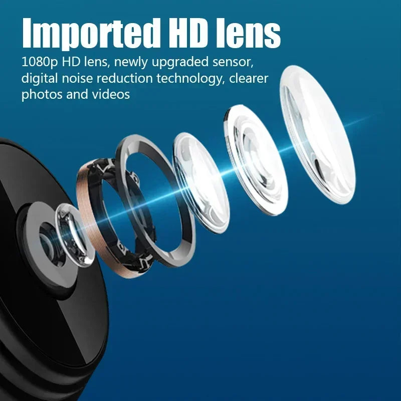 A9 Wifi Mini Camera 1080P Security Monitoring Wireless Remote Night Vision Video Surveillance Smart Home Mini DV Cam HD Camera