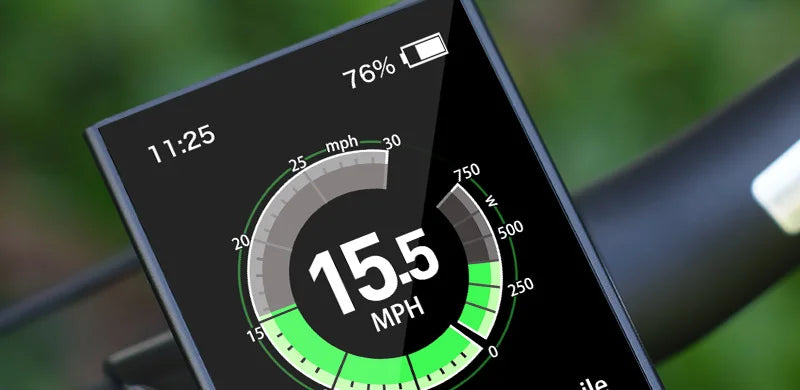 Bafang DPC18 Electric Bike Display with Speedometer USB Charging Port for Mid Drive Motor BBS01B BBS02B BBSHD Speedometer