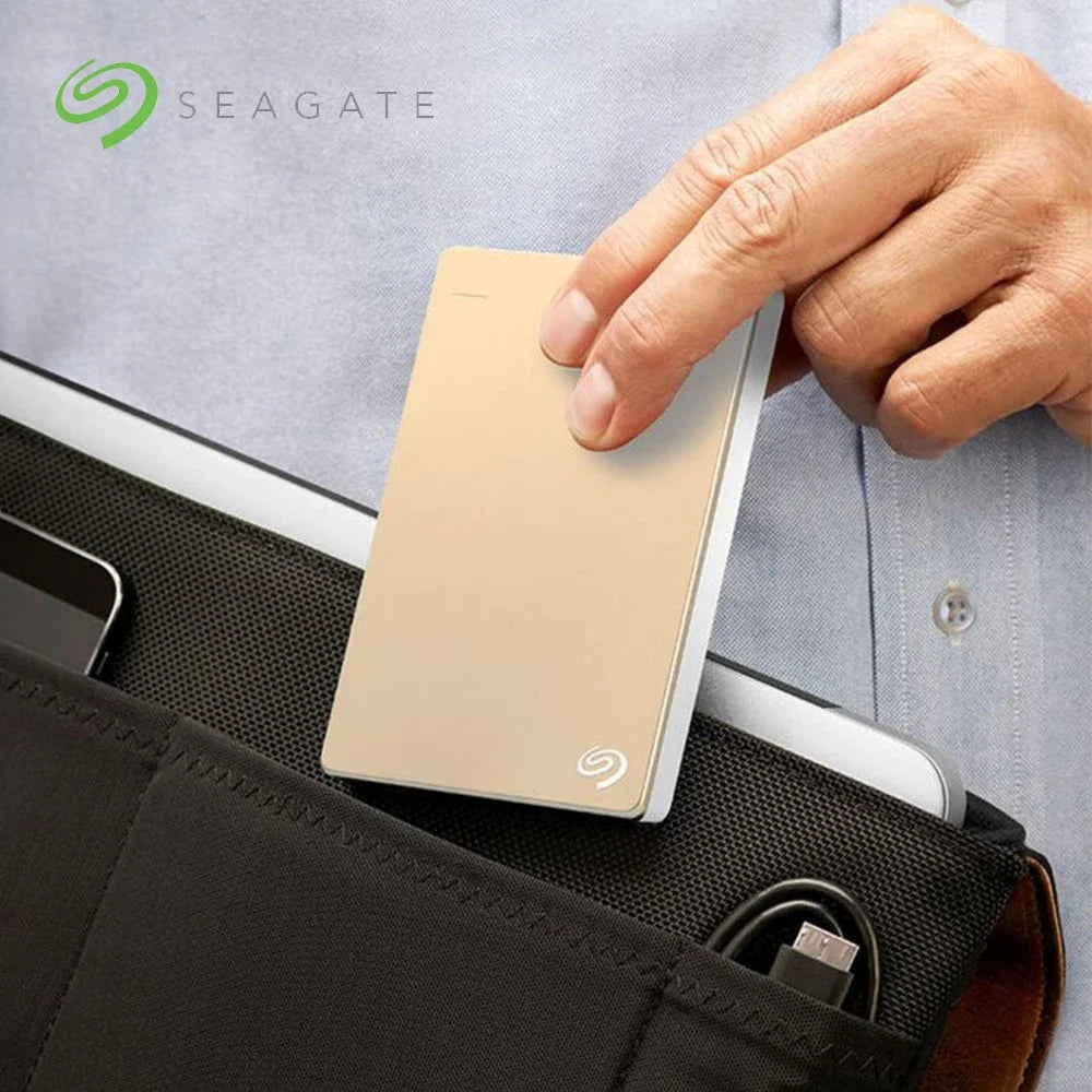 For Seagate External Hard Disk 500GB 1TB 2TB Storage Backup +Ultra-Thin USB 3.0 HDD 2.5 "Portable