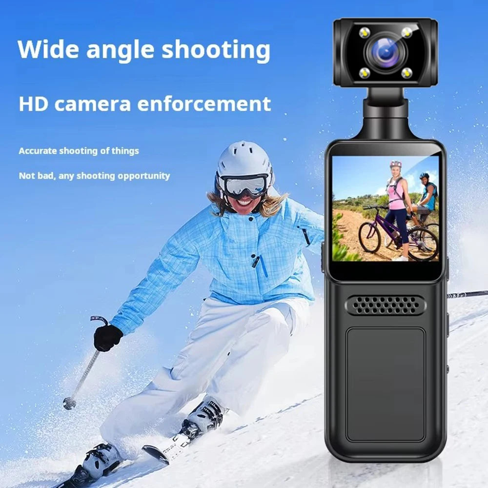 Ultra HD 4K Mini Camera WiFi Portable Small Digital Video Recorder Police BodyCam Infrared Night Vision Miniature Camcorder L10