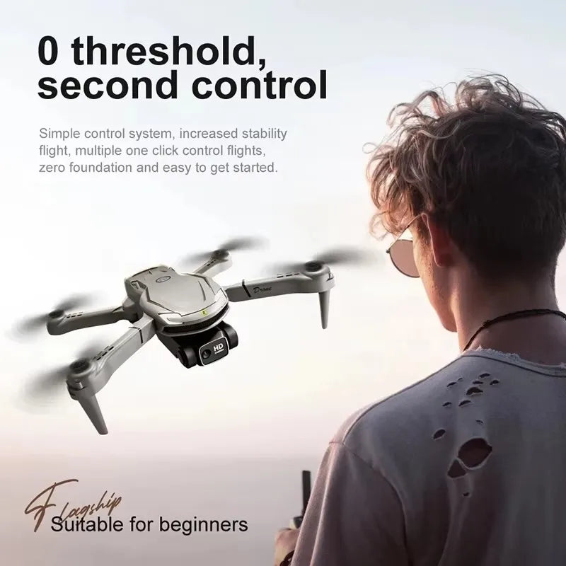 2025 New V88 8K Professional Aerial Dual-Camera Omnidirectional Obstacle Avoidance Mini Drone GPS Folding Quadcopter 10km Toys