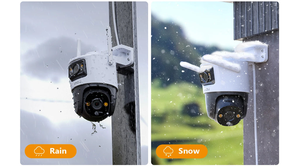 Imou 4K 8MP Outdoor Dual Lens Camera Version IP66 Security Protection Vehicle Detection Surveillance Camera PTZ WiFi IP Camera