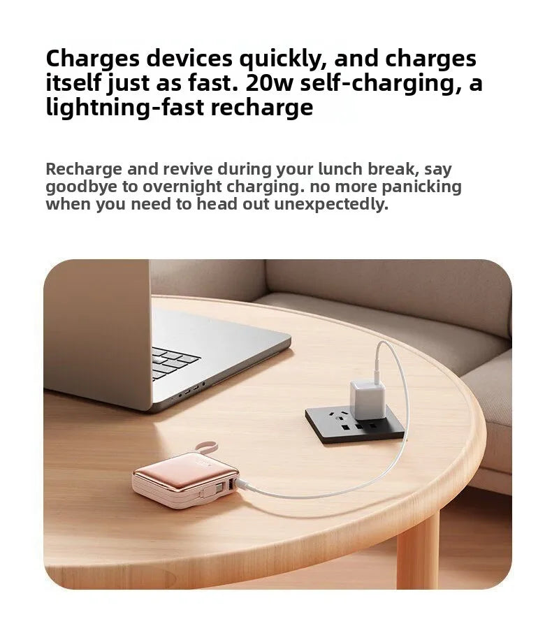 Taepiaai PD20W PowerBank Magnetic 20000mAh Portable Wireless Fast Charging PowerBank for Magsafe for IPhone Huawei Samsung Watch