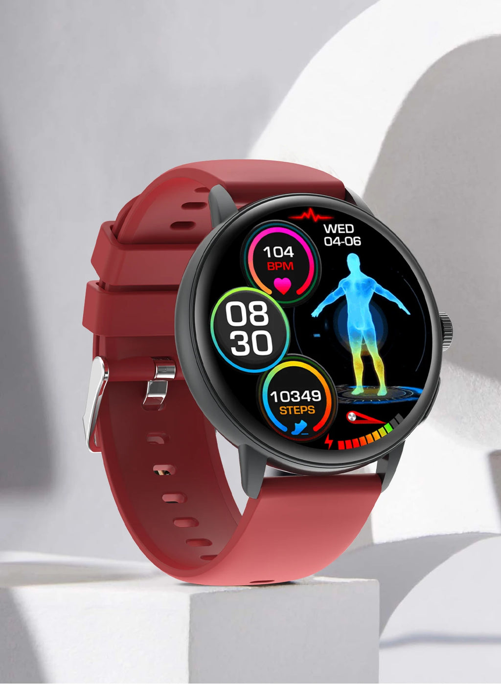 2026 New AI Accurate Diagnosis Body Fat Uric Acid BP ECG SmartWatch HD AMOLED Screen call Sport Health Smart watch For Men women