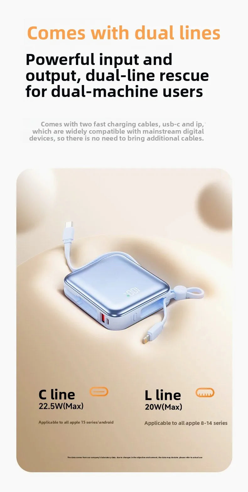 Taepiaai PD20W PowerBank Magnetic 20000mAh Portable Wireless Fast Charging PowerBank for Magsafe for IPhone Huawei Samsung Watch