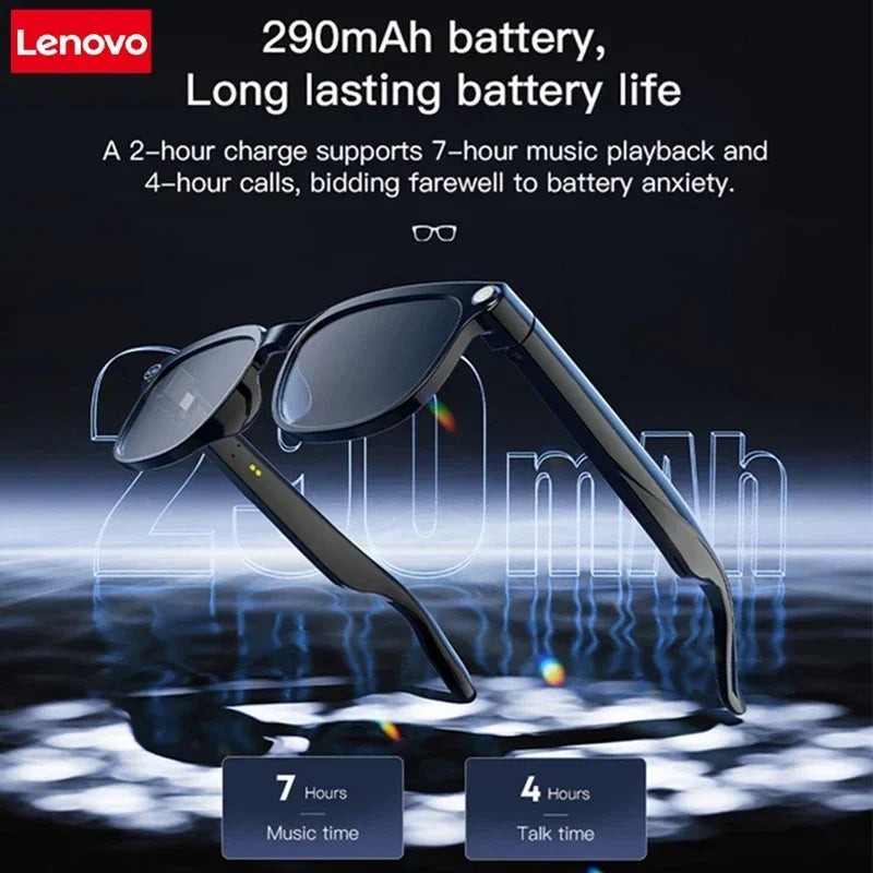 Lenovo 2026 8K HD AI Smart Glasses Multifunctional Translation Photo Video Record Bluetooth Call Music Player Camera Glasses New