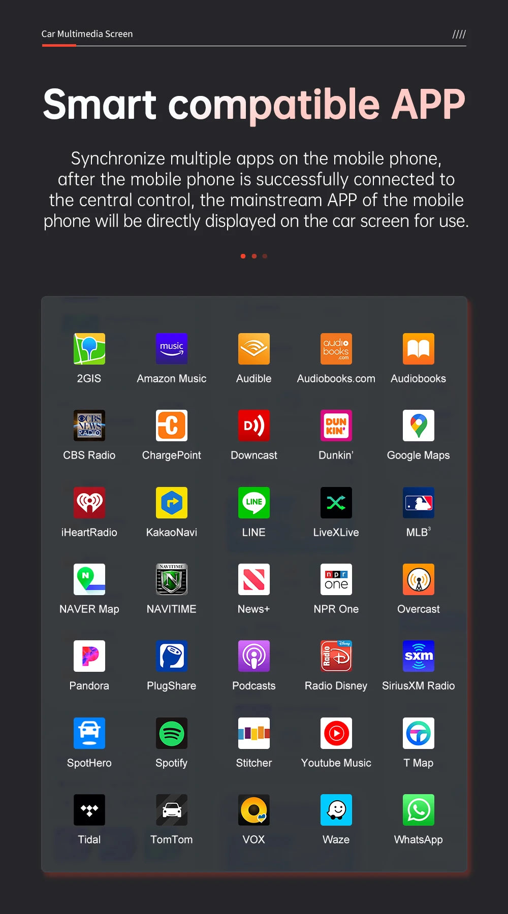 Wireless CarPlay Android Auto Multimedia Screen for Mercedes-Benz C Class W205 GLC V Class W447 A W176 CLA GLA 2015-2018 NTG5.0